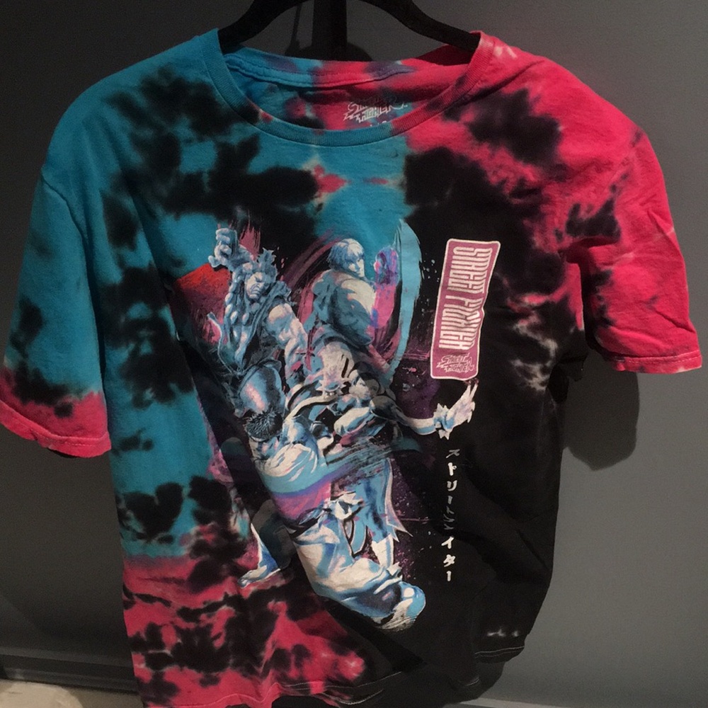 Street Fighter tie dye Tee